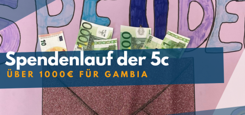 Spendenlauf der Klasse 5c
