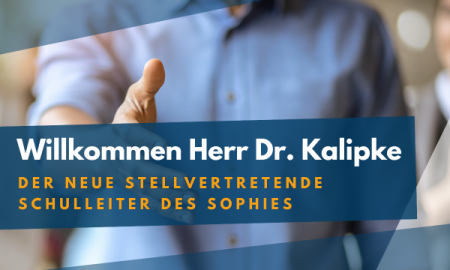 Herr Dr. Kalipke stellt sich vor